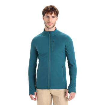 Bluza bez kaptura Icebreaker Descender LS Zip Męska