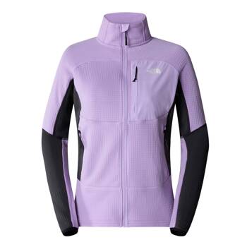 Bluza damska The North Face STORMGAP POWERGRID fioletowa NF0A87JCWIX