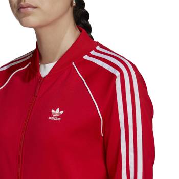 Bluza damska adidas ORIGINALS SST czerwona HE9562