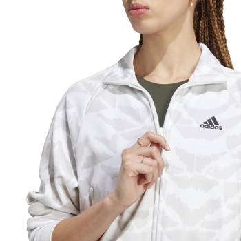 Bluza damska adidas TIRO SUIT-UP Lifestyle biała IC6653