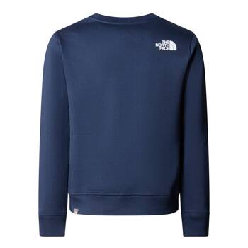 Bluza dziecięca The North Face REDBOX CREW granatowa NF0A89PCTO3