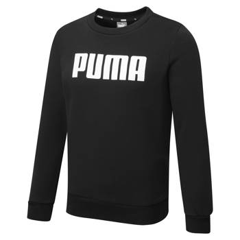 Bluza dziewczęca Puma ESS CREW FL czarna 84759501
