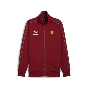 Bluza męska Puma FERRARI RACE ICONIC T7 bordowa 62519809