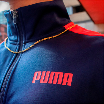 Bluza męska Puma TRACK granatowa 67425106