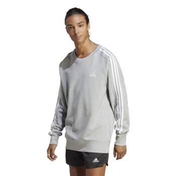 Bluza męska adidas ESSENTIALS 3-STRIPES szara IC9319