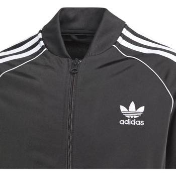 Bluza rozpinana dziecięca adidas ORIGINALS ADICOLOR SST TRACK TOP czarna GN8451