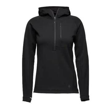 Bluza z Kapturem Damska Black Diamond COEFFICIENT QZ HOODY