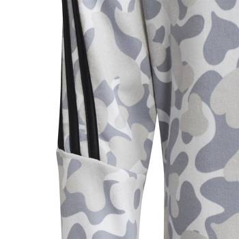 Bluza z kapturem chłopięca adidas FUTURE ICONS 3-Stripes Graphic biała HM2092