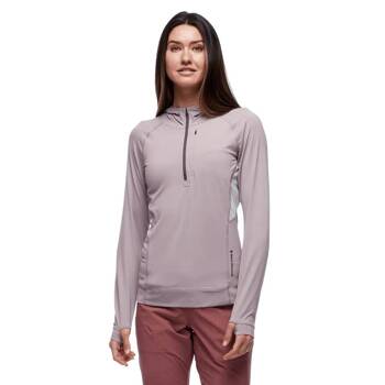 Bluza z kapturem damska Black Diamond ALPENGLOW PRO fioletowa AP7520855010