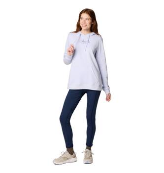 Bluza z kapturem damska Columbia TREK fioletowa 2051611581