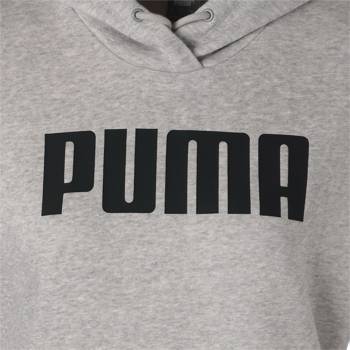 Bluza z kapturem damska Puma ESS FL szara 84719703