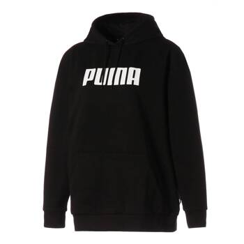 Bluza z kapturem damska Puma ESS OVERSIZED FL czarna 84719301