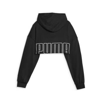 Bluza z kapturem damska Puma FIT MOVE CROP czarna 52386801