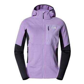 Bluza z kapturem damska The North Face STORMGAP POWERGRID fioletowa NF0A87JBWIX