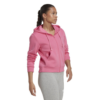 Bluza z kapturem damska adidas ALL SZN Full-Zip różowa HK0409