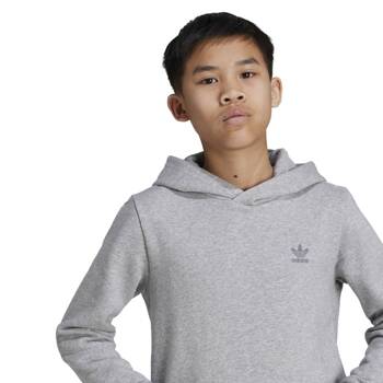 Bluza z kapturem dziecięca adidas KIDS szara IX5285