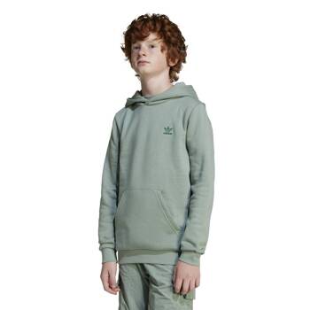 Bluza z kapturem dziecięca adidas KIDS zielona JC8415