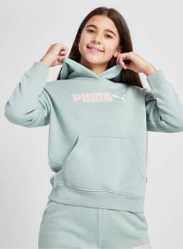 Bluza z kapturem dziewczęca Puma KEY BOYFRIEND niebieska 62299854