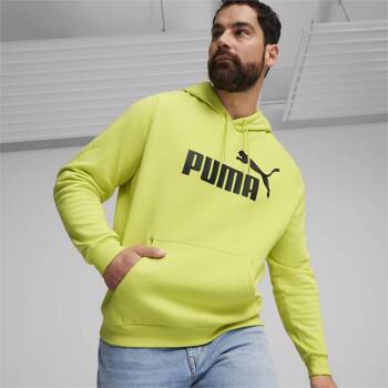 Bluza z kapturem męska Puma ESS BIG LOGO FL żółta 58668768