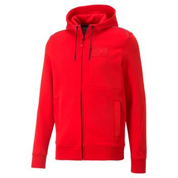 Bluza z kapturem męska Puma FERRARI STYLE czerwona 53577302