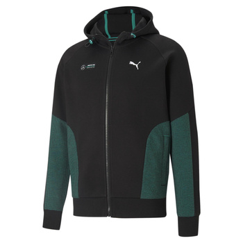 Bluza z kapturem męska Puma MOTORSPORT MERCEDES PETRONAS F1 czarna 59960901