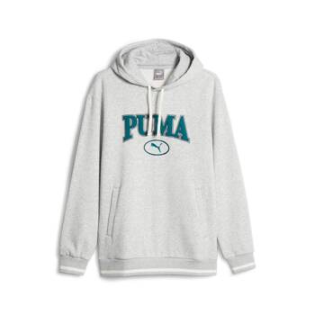 Bluza z kapturem męska Puma SQUAD FL szara 67601704