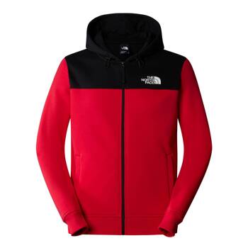 Bluza z kapturem męska The North Face ICONS FZ czerwona NF0A87DN682