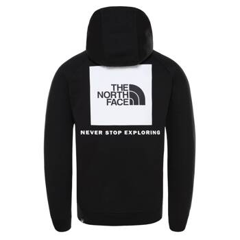 Bluza z kapturem męska The North Face RAGLAN REDBOX czarna NF0A2ZWUKY4