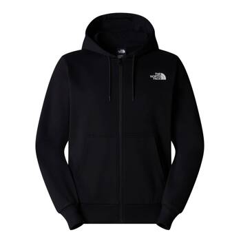 Bluza z kapturem męska The North Face SIMPLE DOME FULL ZIP czarna NF0A89FDJK3