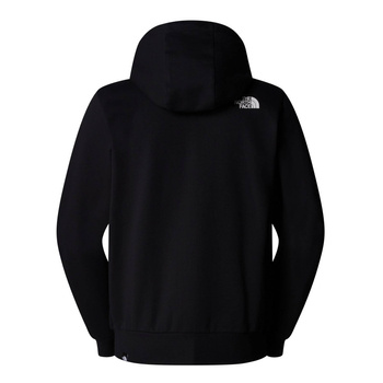 Bluza z kapturem męska The North Face SIMPLE DOME FULL ZIP czarna NF0A89FDJK3