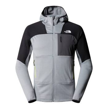 Bluza z kapturem męska The North Face STORMGAP POWERGRID szara NF0A87J7WIL