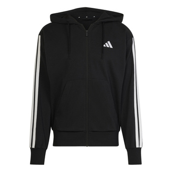 Bluza z kapturem męska adidas ESSENTIALS 3-STRIPES czarna JD1877