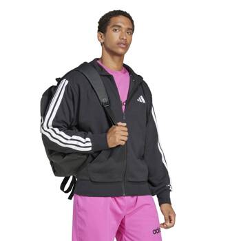 Bluza z kapturem męska adidas ESSENTIALS 3-STRIPES czarna JD1877