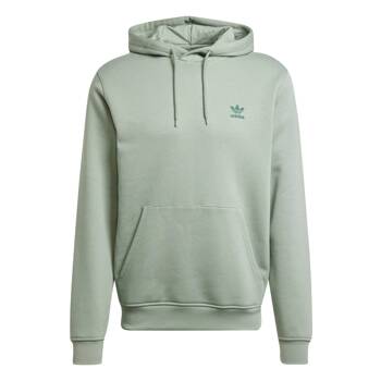 Bluza z kapturem męska adidas ESSENTIALS zielona JD2400