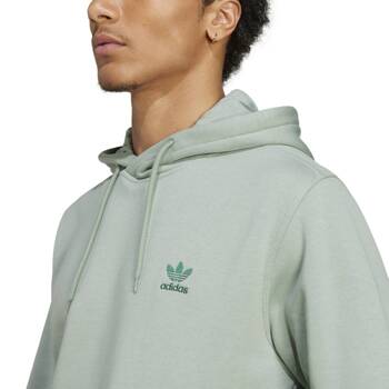 Bluza z kapturem męska adidas ESSENTIALS zielona JD2400