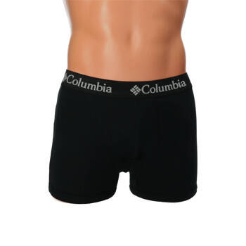 Bokserki męskie Columbia COTTON TRUNK 2-PACK czarne C940B