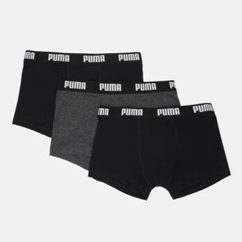 Bokserki męskie Puma BASIC 3-PACK czarne 93546001