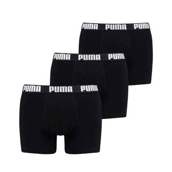 Bokserki męskie Puma EVERYDAY BOXER 3-PACK czarne 93529401