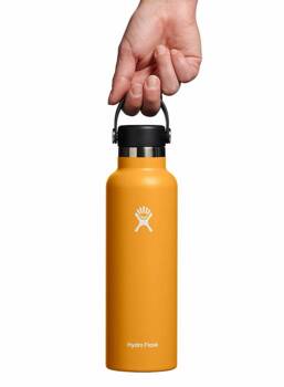 Butelka termiczna unisex Hydro Flask STANDARD FLEX CAP 621ML pomarańczowa S21SX162