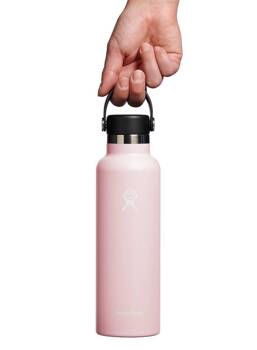 Butelka termiczna unisex Hydro Flask STANDARD FLEX CAP 621ML różowa S21SX678