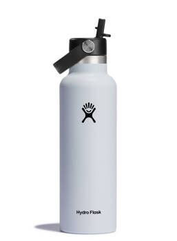 Butelka termiczna unisex Hydro Flask STANDARD FLEX STRAW CAP 621ML biała S21FS110