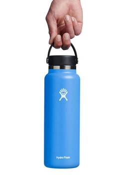 Butelka termiczna unisex Hydro Flask WIDE FLEX CAP 1182ML niebieska W40BTS482