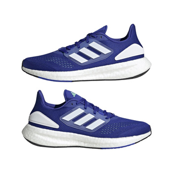 Buty do biegania męskie adidas Pureboost 22 niebieskie HQ8583