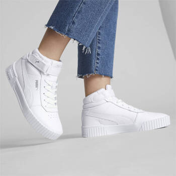 Buty sportowe damskie Puma CARINA 2.0 MID białe 38585102