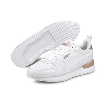 Buty sportowe damskie Puma R78 Metallic Pop białe 38107003