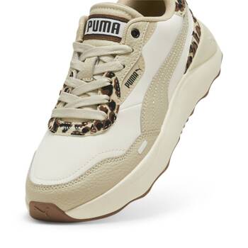 Buty sportowe damskie Puma RUNTAMED PLATFORM beżowe 39643701