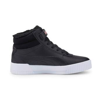 Buty sportowe dziecięce Puma CARINA MID FUR PS czarne 30968401