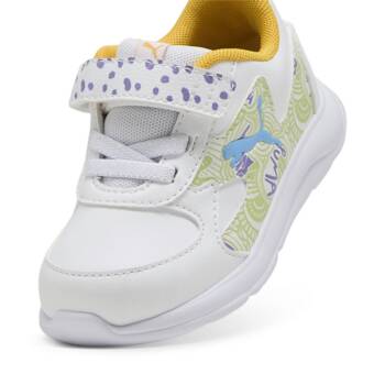 Buty sportowe dziecięce Puma FUN RACER SL SCRIBBLE AC+ INF białe 40087701