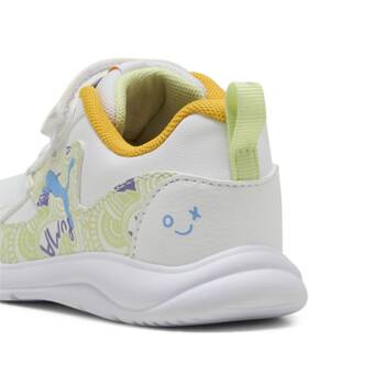 Buty sportowe dziecięce Puma FUN RACER SL SCRIBBLE AC+ INF białe 40087701