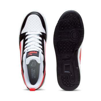 Buty sportowe dziecięce Puma REBOUND V6 LO JR białe 39383304